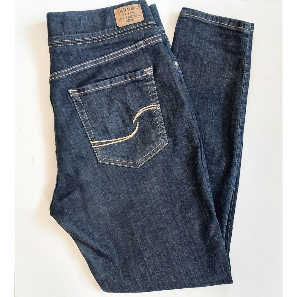 Levi's Pull On Skinny Total Shapping Dark Wash Jeans Size 28 x 30